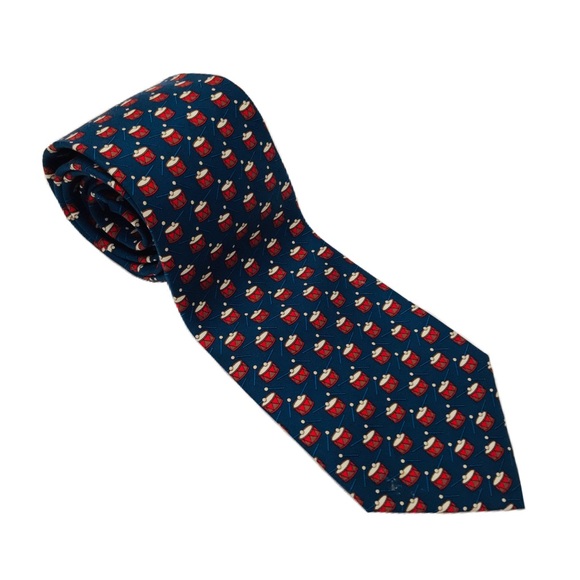 HERMÈS • Drums Business Tie Hermès Tie Box - Picture 2 of 8